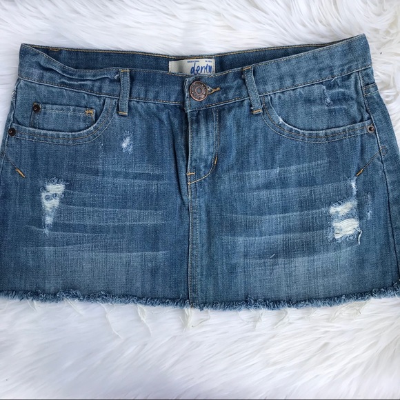 EUC Cotton On Denim Skirt - Picture 1 of 7